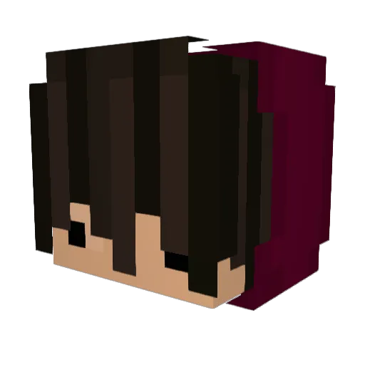 Grun14 Minecraft avatar head, 3D render