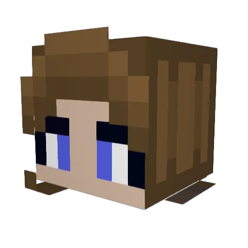 Gryffindor1808 Minecraft avatar head, 3D render