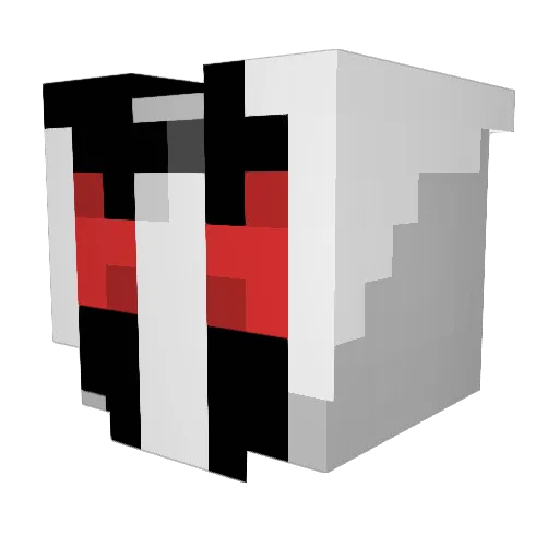 GrymKnight659 Minecraft avatar head, 3D render