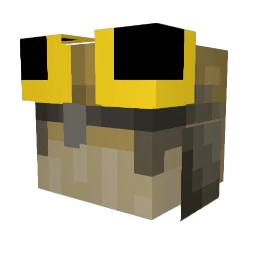 GryphonPJ Minecraft avatar head, 3D render