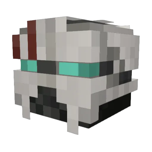 Gryphus00 Minecraft avatar head, 3D render