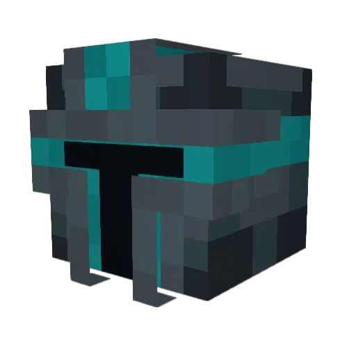 Grzko Minecraft avatar head, 3D render