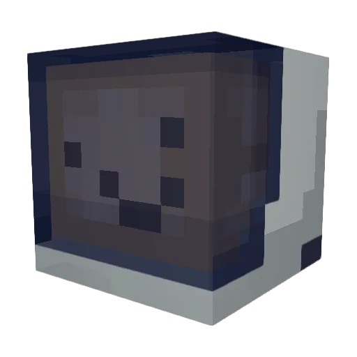 Grzybelon Minecraft avatar head, 3D render