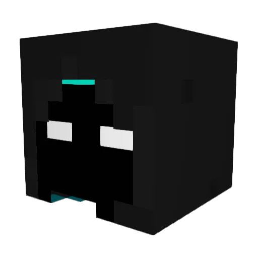 Gsai2win Minecraft avatar head, 3D render