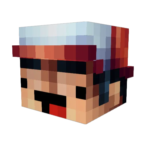 Gsharp159 Minecraft avatar head, 3D render