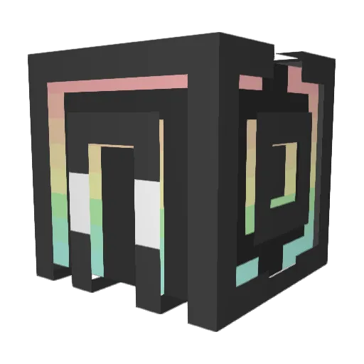 Gslimethegoat96 Minecraft avatar head, 3D render