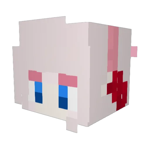 Gtp2995 Minecraft avatar head, 3D render