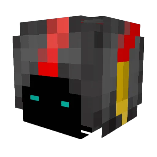 GtsEternal420 Minecraft avatar head, 3D render