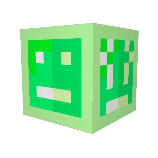 GuJiu2333 Minecraft avatar head, 3D render