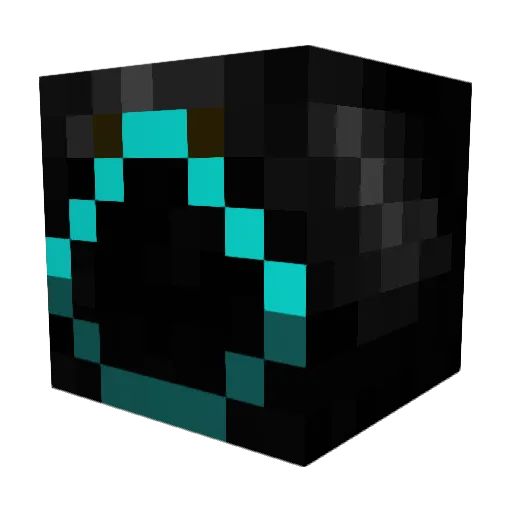 GuTryk Minecraft avatar head, 3D render