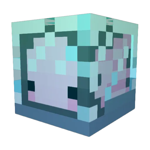 GuachoM Minecraft avatar head, 3D render