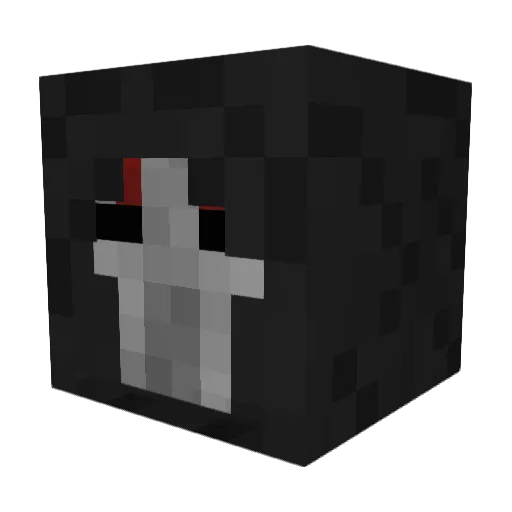 Guadralek Minecraft avatar head, 3D render