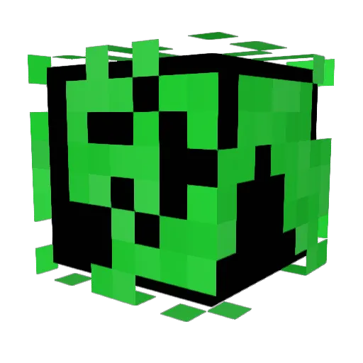 Guanaco777 Minecraft avatar head, 3D render