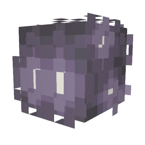 Guantlet44 Minecraft avatar head, 3D render