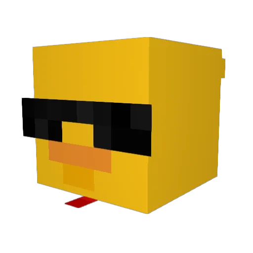 GuardSWAT Minecraft avatar head, 3D render