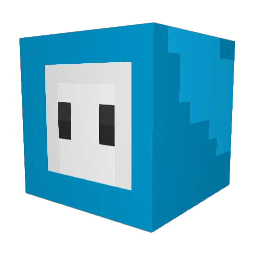GuardedTester96 Minecraft avatar head, 3D render