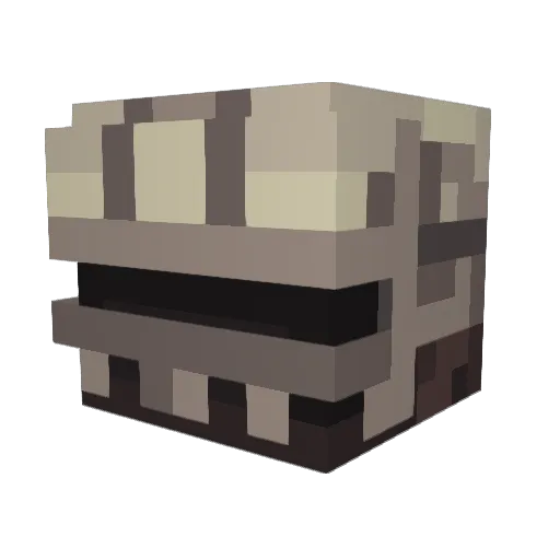 GuardianOfHope Minecraft avatar head, 3D render