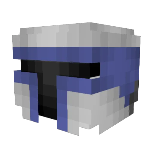 Guatemamba Minecraft avatar head, 3D render