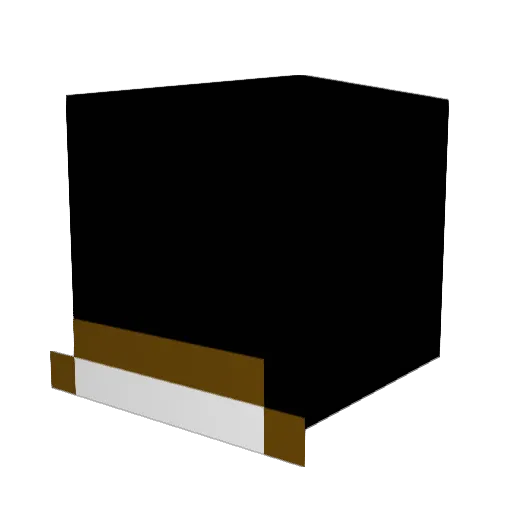 Guavabi Minecraft avatar head, 3D render