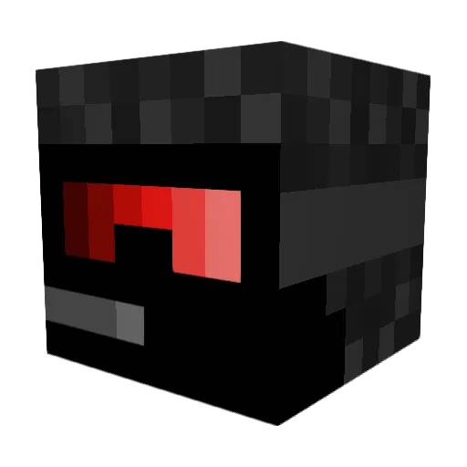 Guay_kids Minecraft avatar head, 3D render