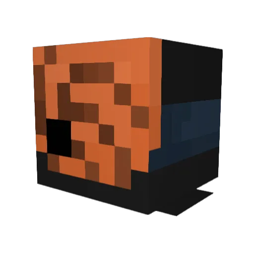 Gubben113 Minecraft avatar head, 3D render