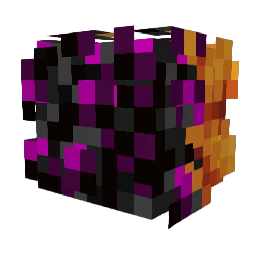 Gublz_ Minecraft avatar head, 3D render