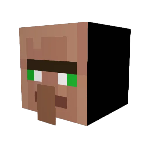 GuccMann1026 Minecraft avatar head, 3D render