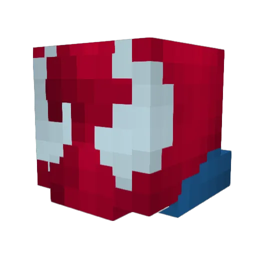 Guckie5150 Minecraft avatar head, 3D render