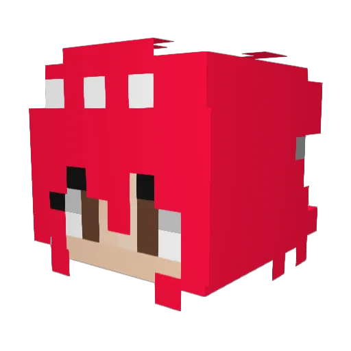 Gud91 Minecraft avatar head, 3D render