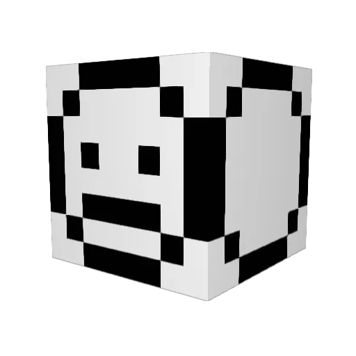 GudGuyFitz Minecraft avatar head, 3D render