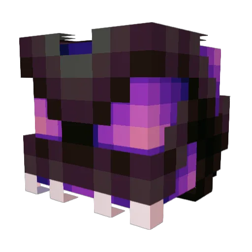 Gudai Minecraft avatar head, 3D render