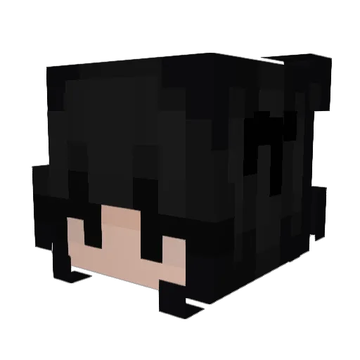 Gudetamabooty Minecraft avatar head, 3D render