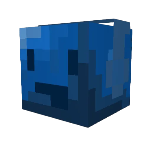 GuenevereDawn Minecraft avatar head, 3D render