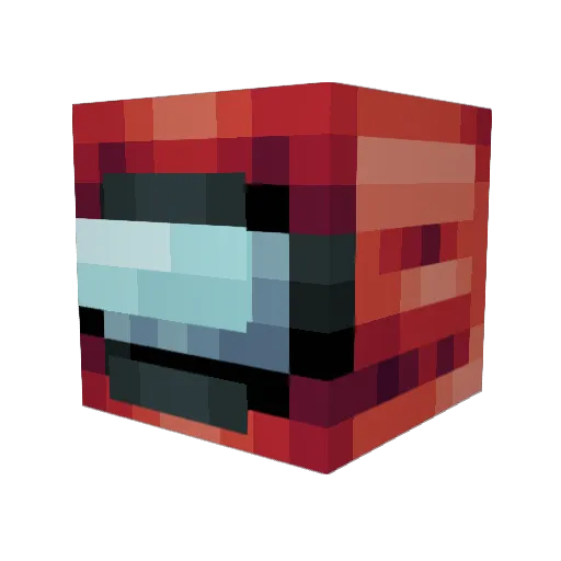 Gueorgui Minecraft avatar head, 3D render