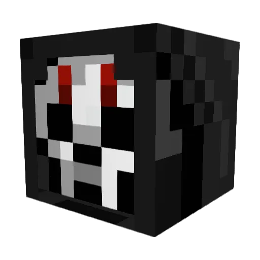 GuessCraft Minecraft avatar head, 3D render
