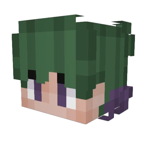 GuessImKiwi Minecraft avatar head, 3D render