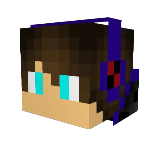 Guess_Who_I_Am22 Minecraft avatar head, 3D render