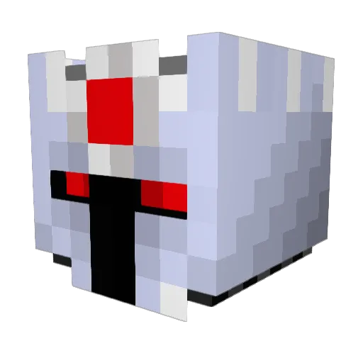 Guest_72 Minecraft avatar head, 3D render
