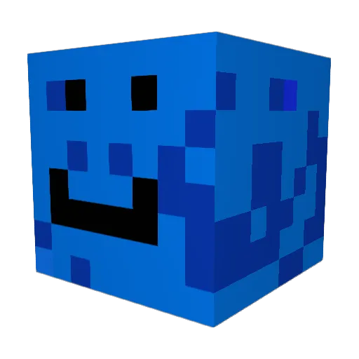Gug_gamer001 Minecraft avatar head, 3D render
