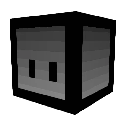 GugaBBot Minecraft avatar head, 3D render