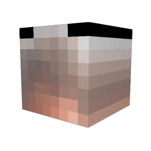 Gugg_MD Minecraft avatar head, 3D render
