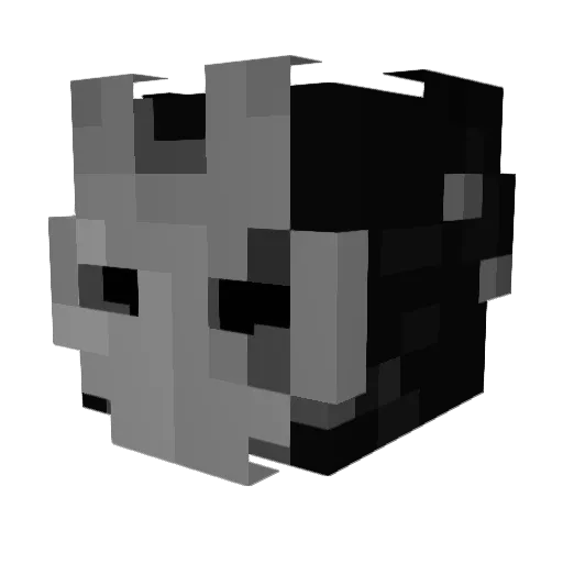 Gugiboy_pro Minecraft avatar head, 3D render