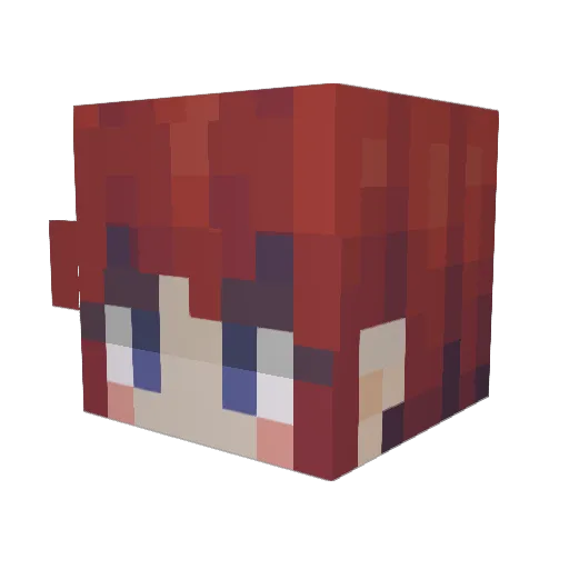 GuhMungus Minecraft avatar head, 3D render