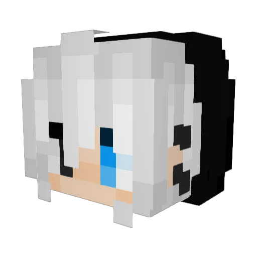 GuiDemolidor Minecraft avatar head, 3D render