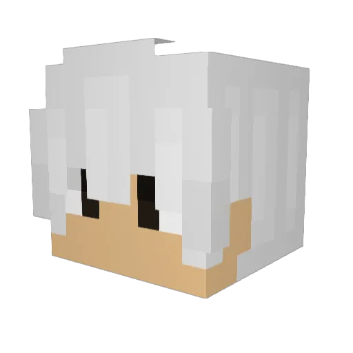 GuiDig Minecraft avatar head, 3D render