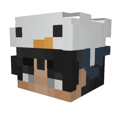 GuiGamerLind13 Minecraft avatar head, 3D render