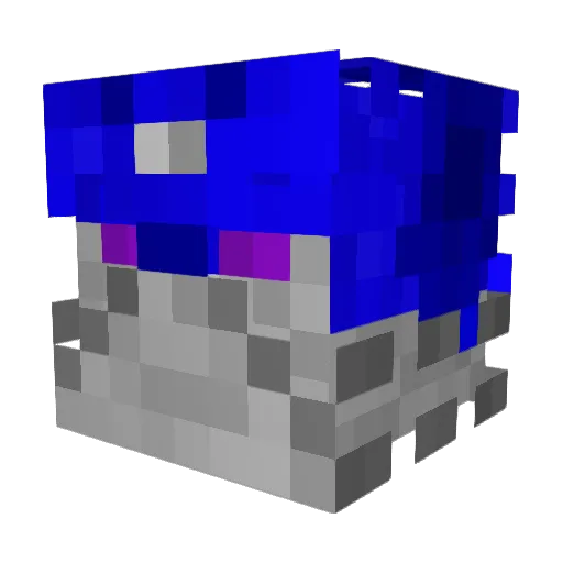 GuiGuilherm Minecraft avatar head, 3D render