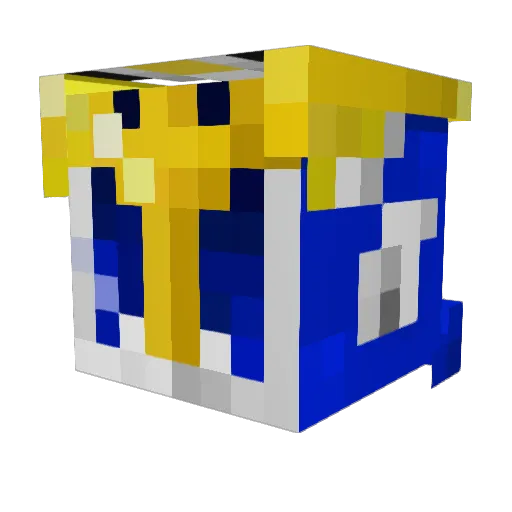 GuiHacking Minecraft avatar head, 3D render