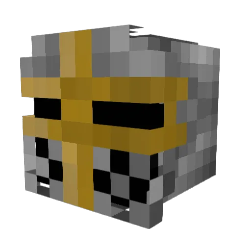 GuiZadox Minecraft avatar head, 3D render