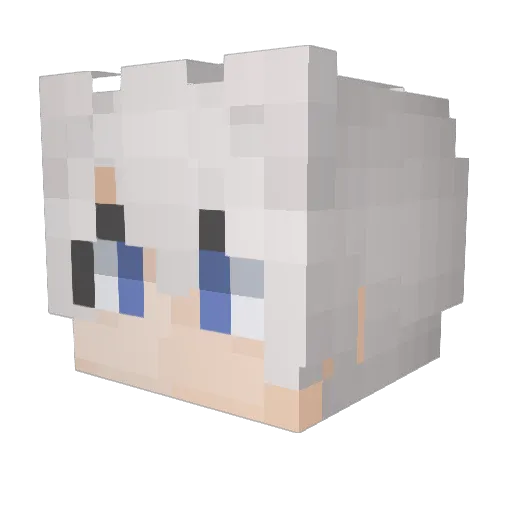 GuichosTranx827 Minecraft avatar head, 3D render